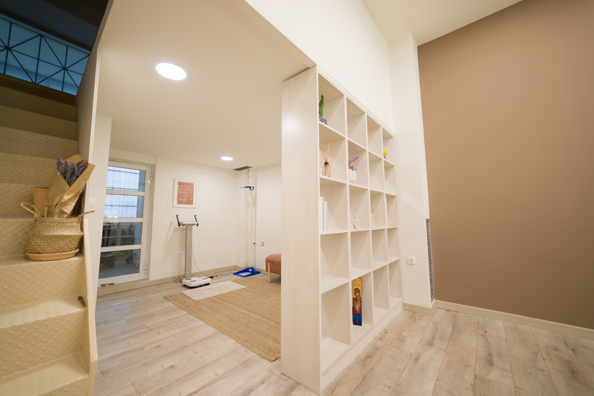 Χώρος λιπομέτρησης με τον εξοπλισμό